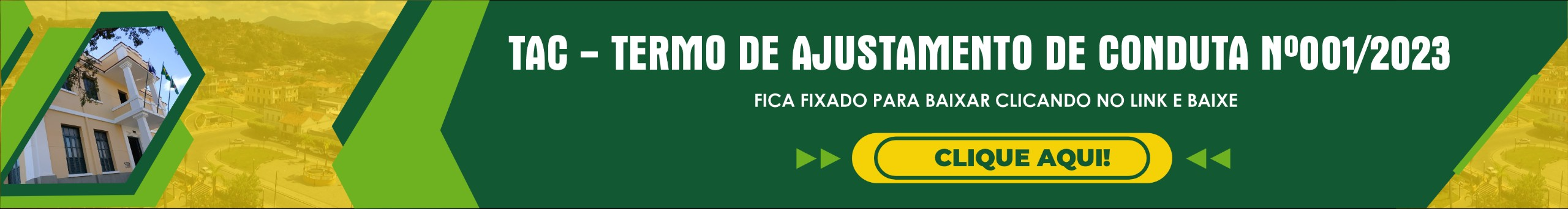 TERMO DE AJUSTAMENTO DE CONDUTA Nº01/2023